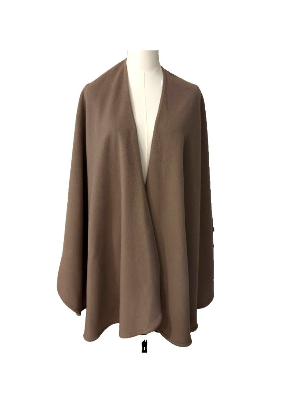 Nordstrom Lambswool Blend Cape Poncho Women’s One Size Made In Italy Old Money